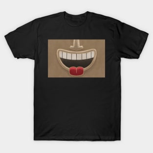 Cocoa Tiki Smile Mask! (Red Tongue Version) T-Shirt